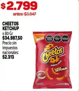 Makro Cheetos ketchup oferta