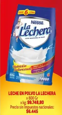 Makro Nestlé la lechera leche en polvo oferta