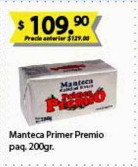 Supermercados Damesco Manteca Primer Premio oferta