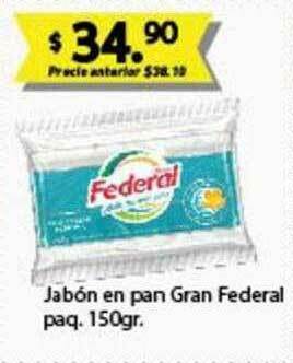 Supermercados Damesco Jabón En Pan Gran Federal oferta
