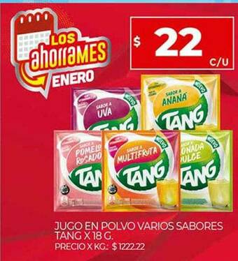 Supermercados DIA Jugo En Polvo Varios Sabores Tang oferta
