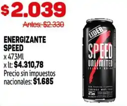 Makro Speed energizante oferta