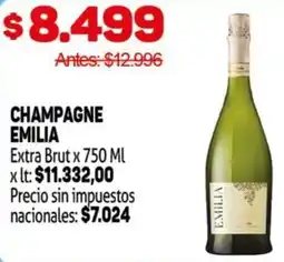 Makro Emilia champagne extra brut oferta