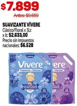 Makro Vivere suavizante clásico/floral oferta