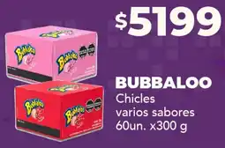 Nini Mayorista Bubbaloo varios sabores oferta