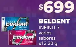 Nini Mayorista Beldent infinit 7 varios beldent sabores oferta