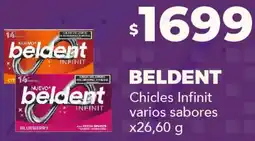 Nini Mayorista Beldent chicles infinit varios sabores oferta