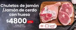 Coto Chuletas de jamón /jamón de cerdo con hueso oferta