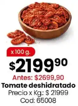 Coto Tomate deshidratado oferta