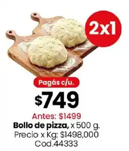 Coto Bollo de pizza oferta