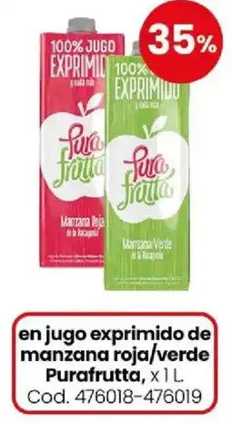Coto Purafrutta en jugo exprimido de manzana roja/verde oferta