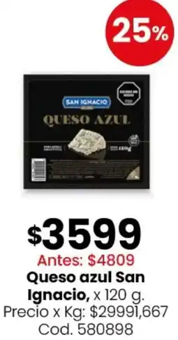 Coto San ignacio queso azul oferta