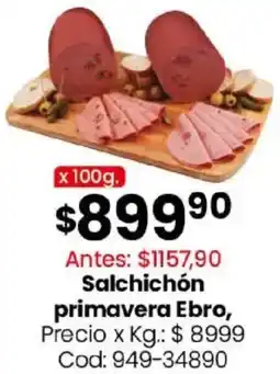 Coto Ebro salchichón primavera oferta