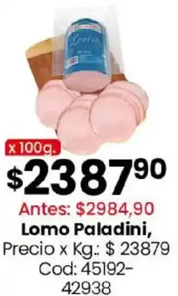 Coto Paladini lomo oferta