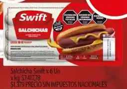Makro Swift salchicha oferta