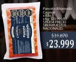 Makro Agnoli panceta ahumada oferta
