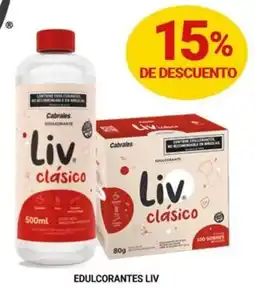 Makro Liv edulcorantes oferta