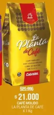 Makro La planta de café molido oferta