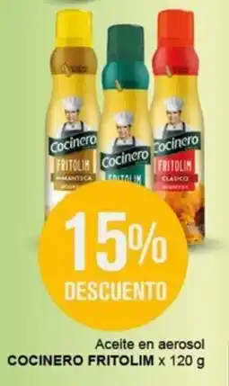 Makro Cocinero fritolim aceite en aerosol oferta