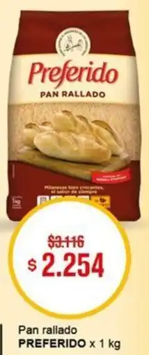 Makro Preferido pan rallado oferta