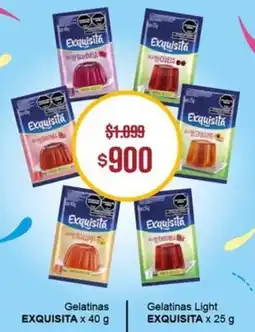 Makro Exquisita gelatinas oferta