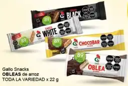 Makro Obleas gallo snacks de arroz toda la variedad oferta