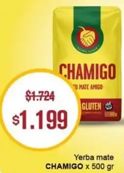 Makro Chamigo yerba mate oferta