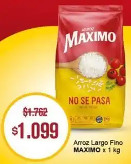 Makro Maximo arroz largo fino oferta