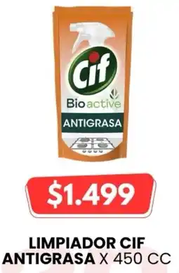 Autoservicio Capo Cif limpiador antigrasa oferta