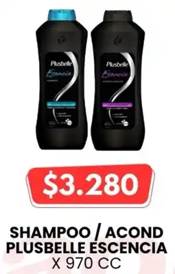 Autoservicio Capo Plusbelle escencia shampoo/acond oferta