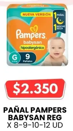 Autoservicio Capo Pampers pañal babysan reg oferta