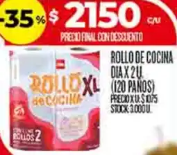 Supermercados DIA Dia rollo de cocina oferta
