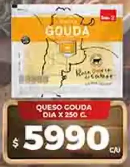 Supermercados DIA Dia queso couda oferta