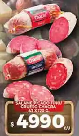 Supermercados DIA Chacra 43 salame picado finot grueso oferta