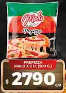 Supermercados DIA Malu prepizza oferta
