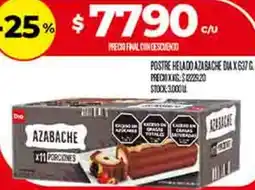 Supermercados DIA Dia postre helado aza bache oferta