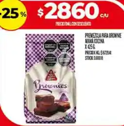 Supermercados DIA Browne premezcla para mama cocina oferta