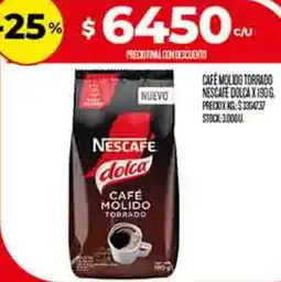 Supermercados DIA Nescafé café molido torrado dolca oferta