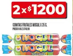 Supermercados DIA Mogul gomitas frutales oferta