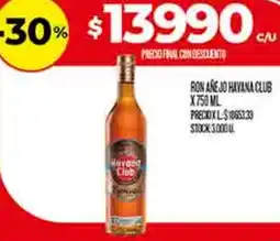 Supermercados DIA Ron añe jo havana club oferta