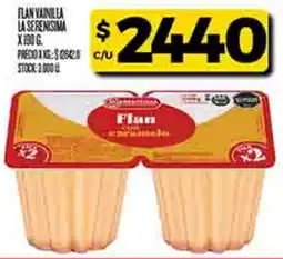 Supermercados DIA La serenisima flan vainilla oferta