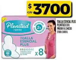 Supermercados DIA Plenitud toalla esencial plus oferta