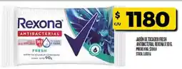 Supermercados DIA Rexona jabón de tocador fresh antibacterial oferta
