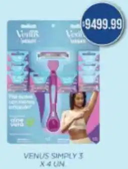 Supermercados Yaguar Gillette venus simply oferta