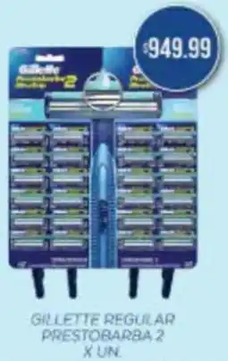 Supermercados Yaguar Gillette regular prestobarba oferta