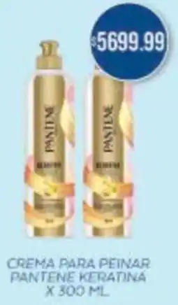 Supermercados Yaguar Pantene crema para peinar keratina oferta