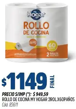 Supermercados Yaguar My hogar rollo de cocina oferta