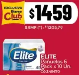 Diarco Elite pañuelos oferta