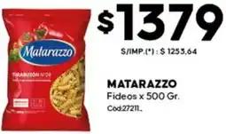 Diarco Matarazzo fideos oferta