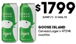 Diarco Goose island cerveza lager oferta